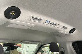 HIACE VAN S-GLワイド用 リアAC横スピーカーキット