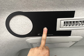 HIACE VAN S-GLワイド用 リアAC横スピーカーキット