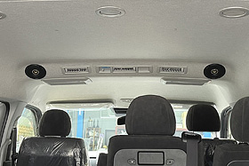 HIACE VAN S-GLワイド用 リアAC横スピーカーキット