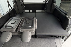 CRUNK製 HIACE ワゴンGL ベッドキットG9 コンソール無し