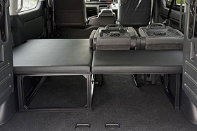 CRUNK製 HIACE ワゴンGL ベッドキットG9 コンソール無し